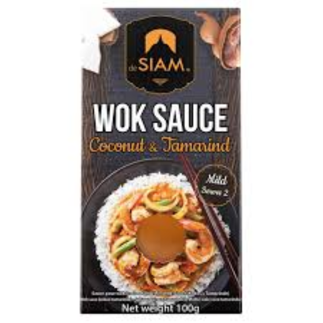 DESIAM WOK SAUCE COCONUT & TAMARIND 100G